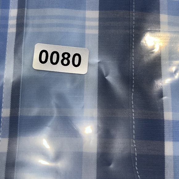 Vineyard Vines Shirt Mens Medium Blue Plaid Button-Down Classic Tucker Workwear - Picture 7 of 7